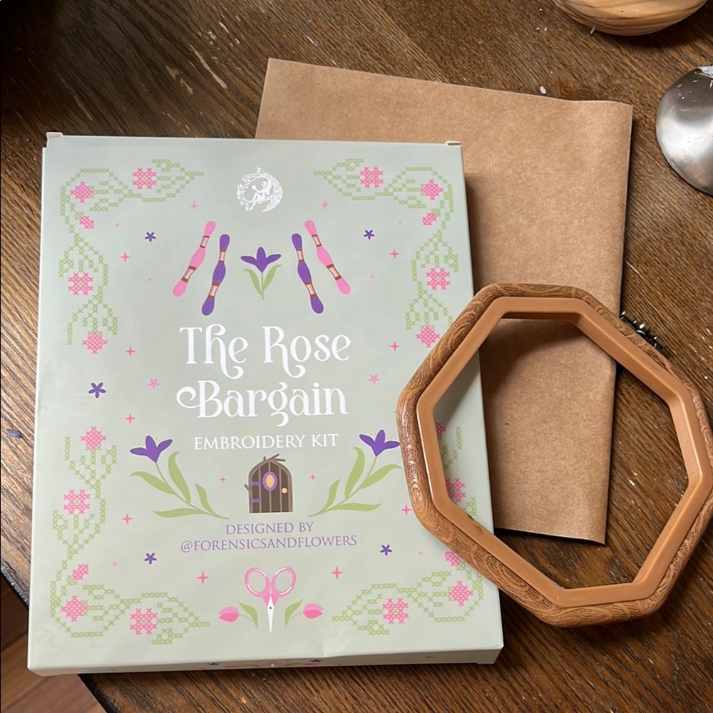 The Rose Bargain Embroidery Kit